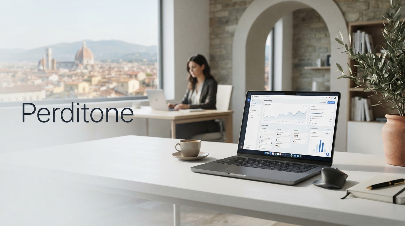 Perditone dashboard con analisi predittiva dei dati finanziari